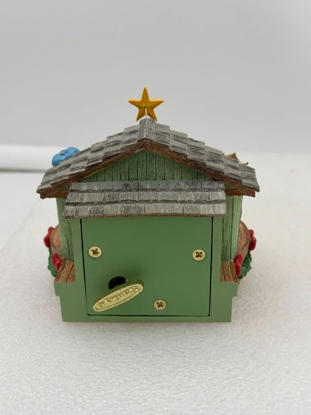 Hallmark Keepsake Magic Sound Christmas Nativity Decoration Peanuts Gang-AS IS